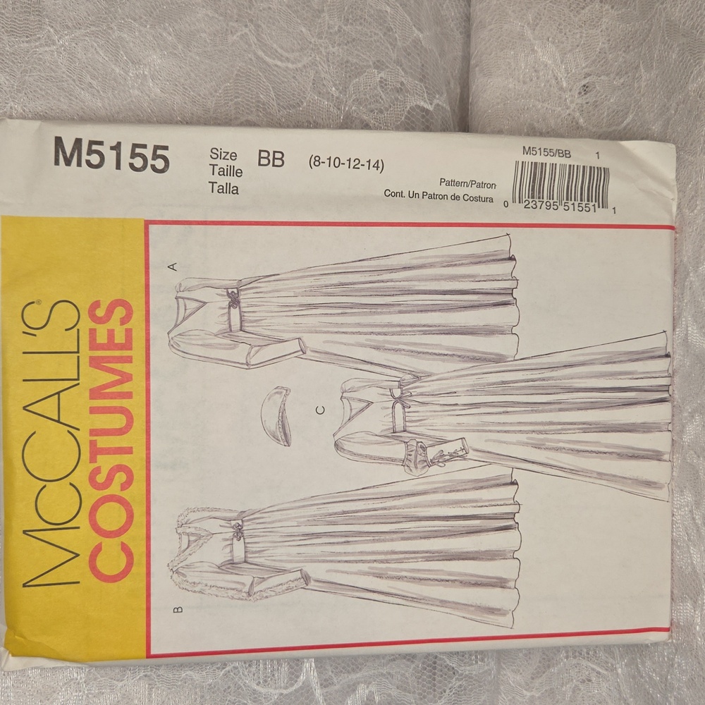 McCall's: Sewing Pattern Uncut 5155